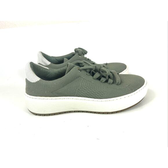 Sofft Womens Waylyn Knit Lace Up Sneakers Shoes Size 6 Sage Comfort - Picture 4 of 12